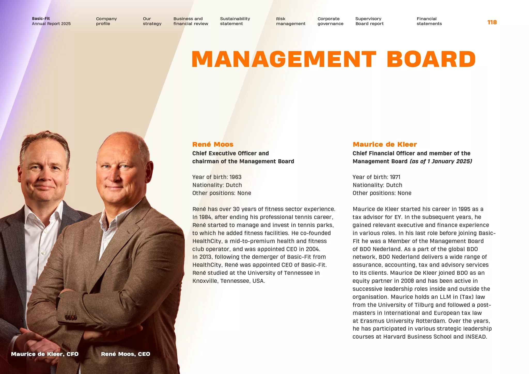 Annual Report 2025 Basic Fit N.V. 118