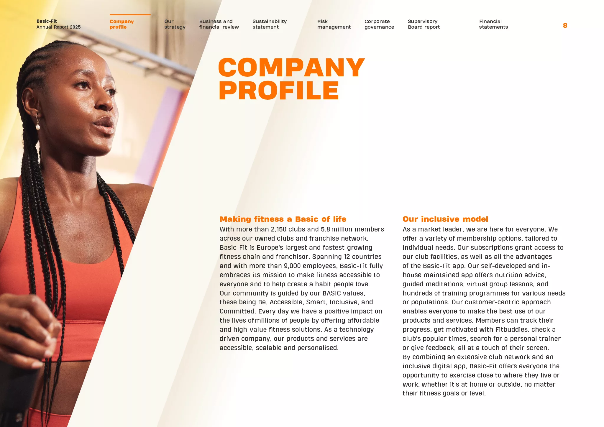 Annual Report 2025 Basic Fit N.V. 8