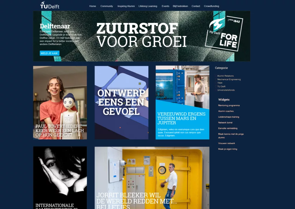 TU Delft for Life