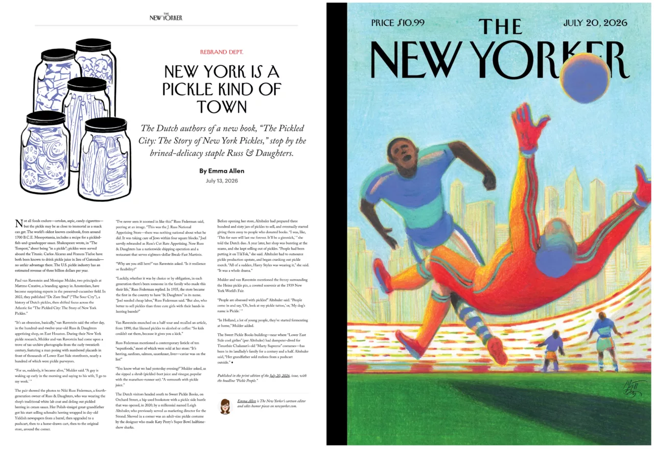 Mattmo Creative - Amsterdam | We’re in The New Yorker!